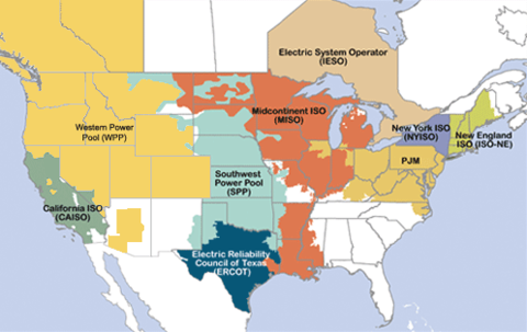 Regional Energy Market Map