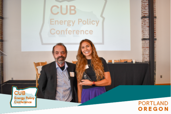 Michelle Scala and Bob Jenks at the 2024 CUB Conference