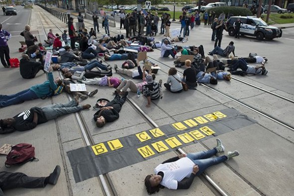 St. Paul protest against police brutality, 2015