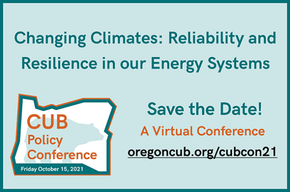 Save the date for the 2021 CUB Conference (virtual): October 15,