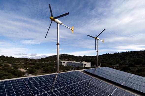 Hybrid Solar/Wind System in Žirje, Croatia