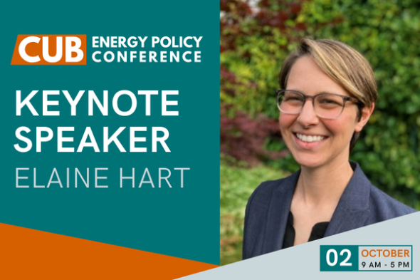 Elaine Hart, CUB's Keynote Speaker