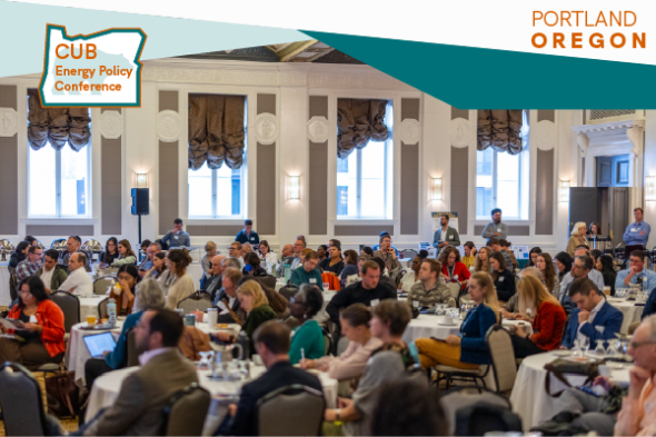 Ballroom full of people at the 2025 CUB Conference